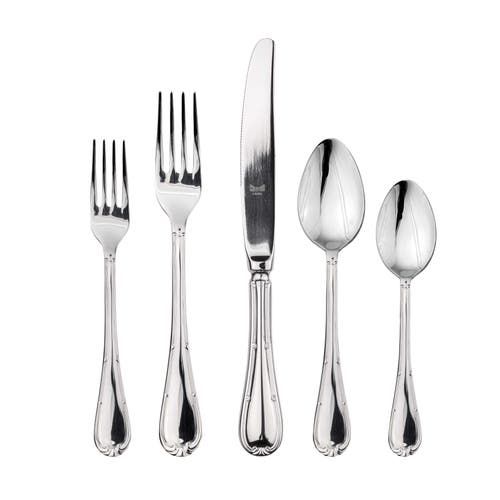 Mepra Raffaello Flatware Set In Silver