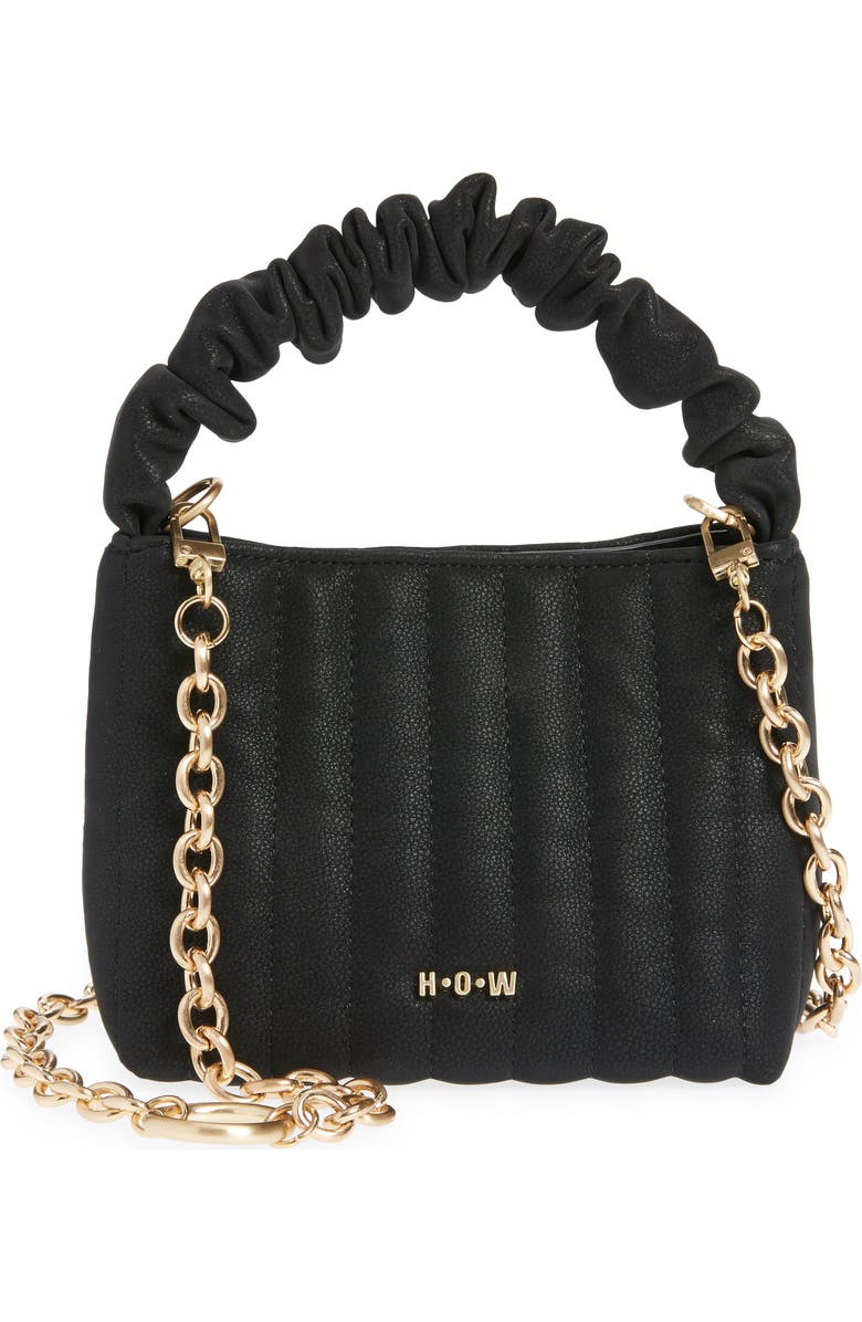 HOUSE OF WANT How We Brunch Vegan Leather Mini Tote, Main, color,