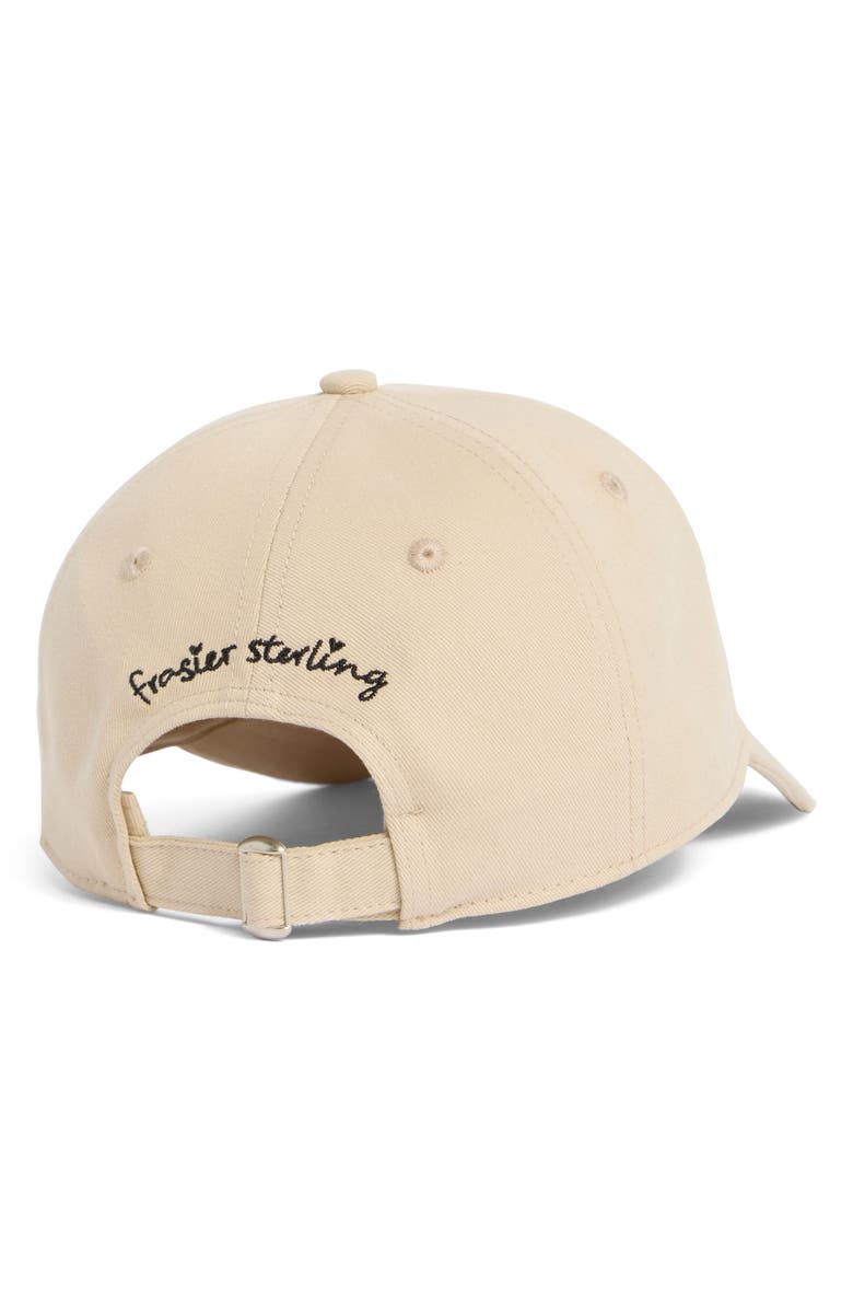 FRASIER STERLING Ho Ho Ho Embroidered Baseball Cap, Alternate, color, Tan