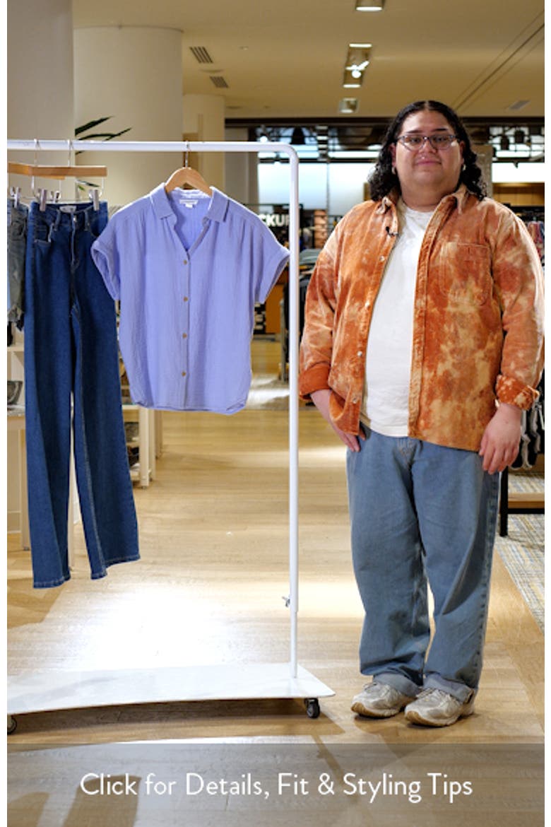 Dawson Short Sleeve Cotton Button-Up Shirt video