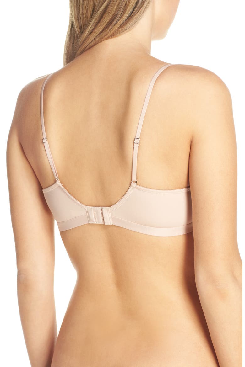 Next to Nothing Wireless Bra, Alternate, color, CHAMPAGNE