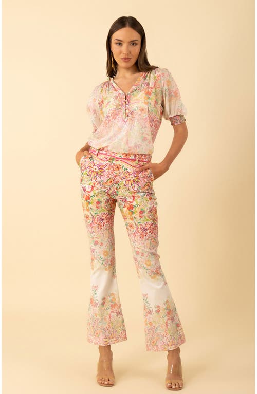 Hale Bob Bellamy Sateen Pant In Multi