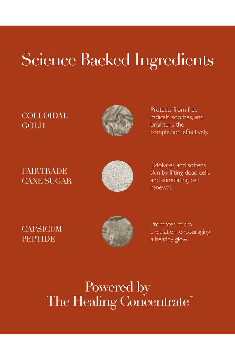 Omorovicza Gold Sugar Scrub, Alternate, color, 