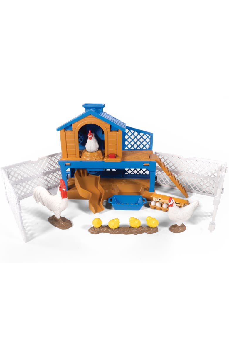 Big Country Adventure Chicken Coop Adventure Playset, Main, color, Multicolored