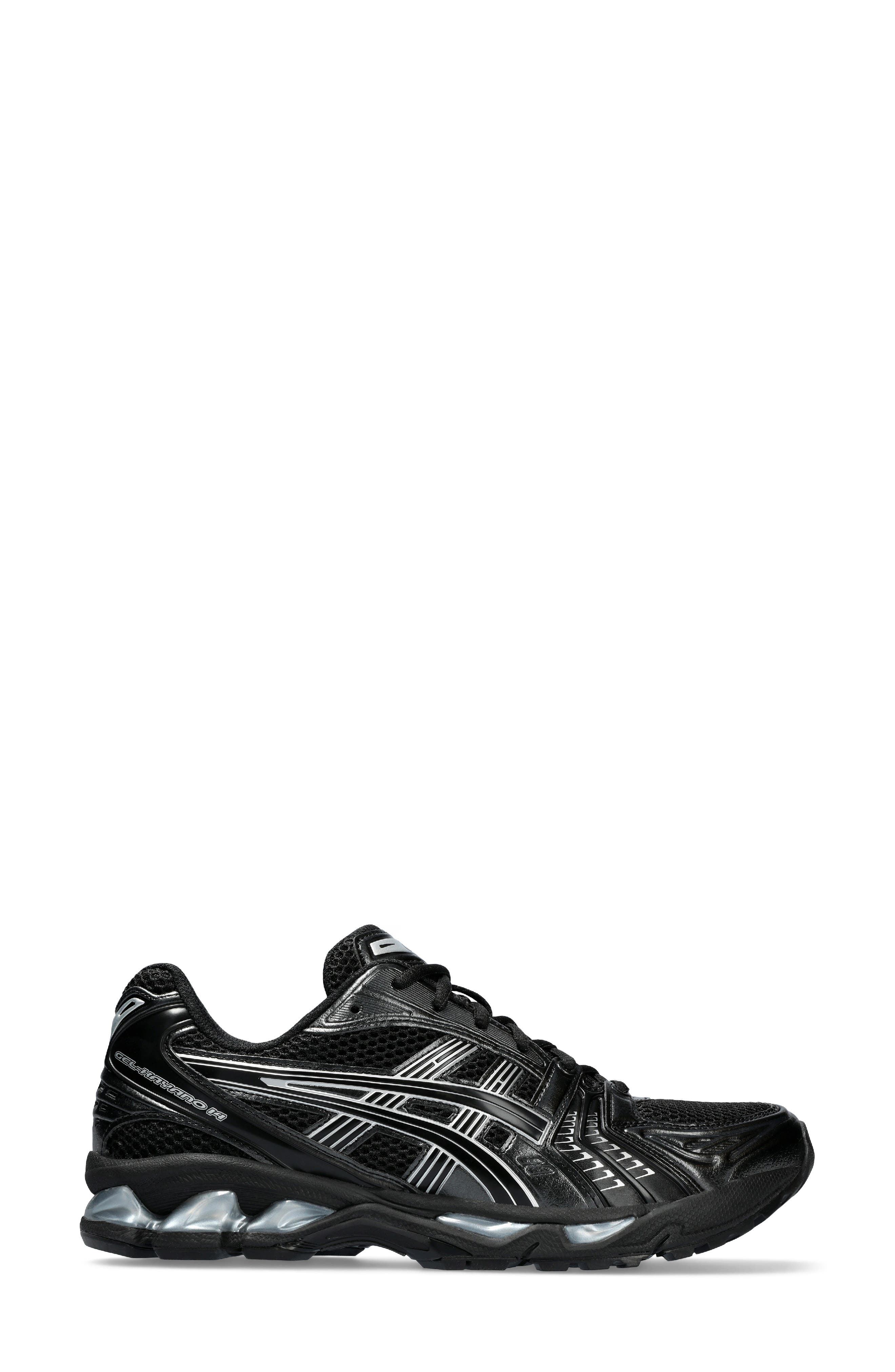 ASICS<sup>®</sup> Gender Inclusive GEL-KAYANO<sup>®</sup> 14 Sneaker, Alternate, color, Black/ Pure Silver