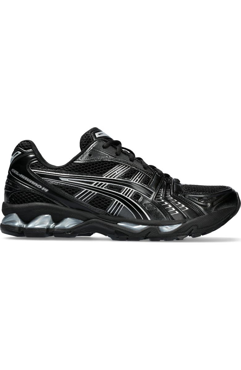 ASICS<sup>®</sup> Gender Inclusive GEL-KAYANO<sup>®</sup> 14 Sneaker, Alternate, color, Black/ Pure Silver