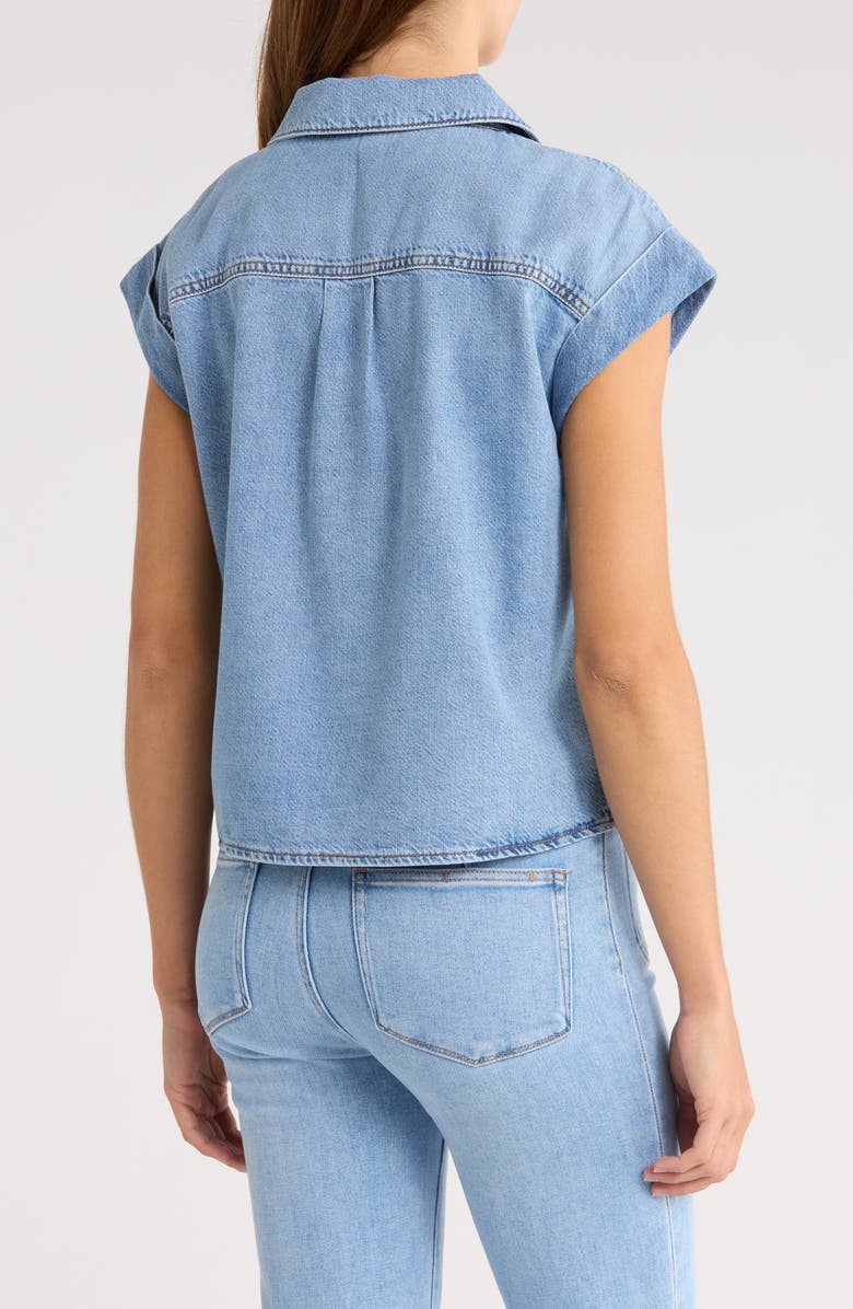 PAIGE Hadley Denim Button-Up Shirt, Alternate, color, Serenity