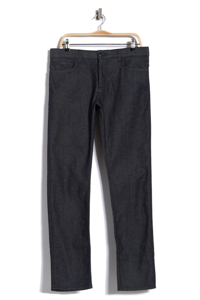 Delaware Straight Leg Jeans, Main, color, DARK BLUE