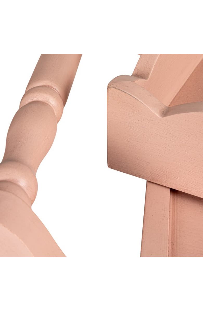 Storied Home 3-Tier Bar Cart on Casters with Removable Scalloped Tray, Alternate, color, 