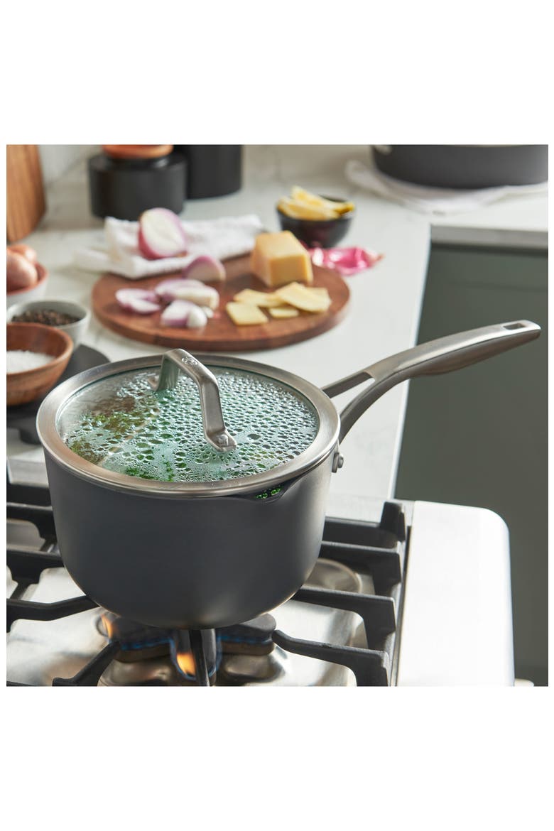 Premier 1.5-Quart Saucepan, Alternate, color, BLACK