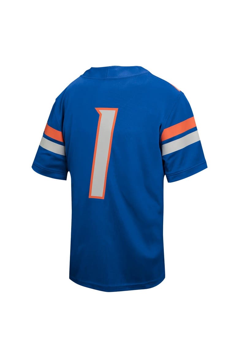 Youth Nike #1 Royal Boise State Broncos Untouchable Football Jersey, Alternate, color, Royal