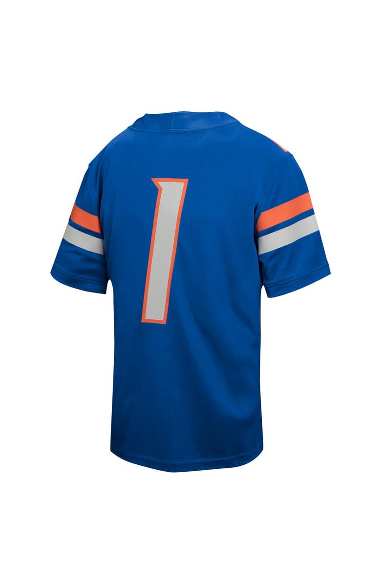 Nike Youth Nike #1 Royal Boise State Broncos Untouchable Football Jersey, Alternate, color, Royal