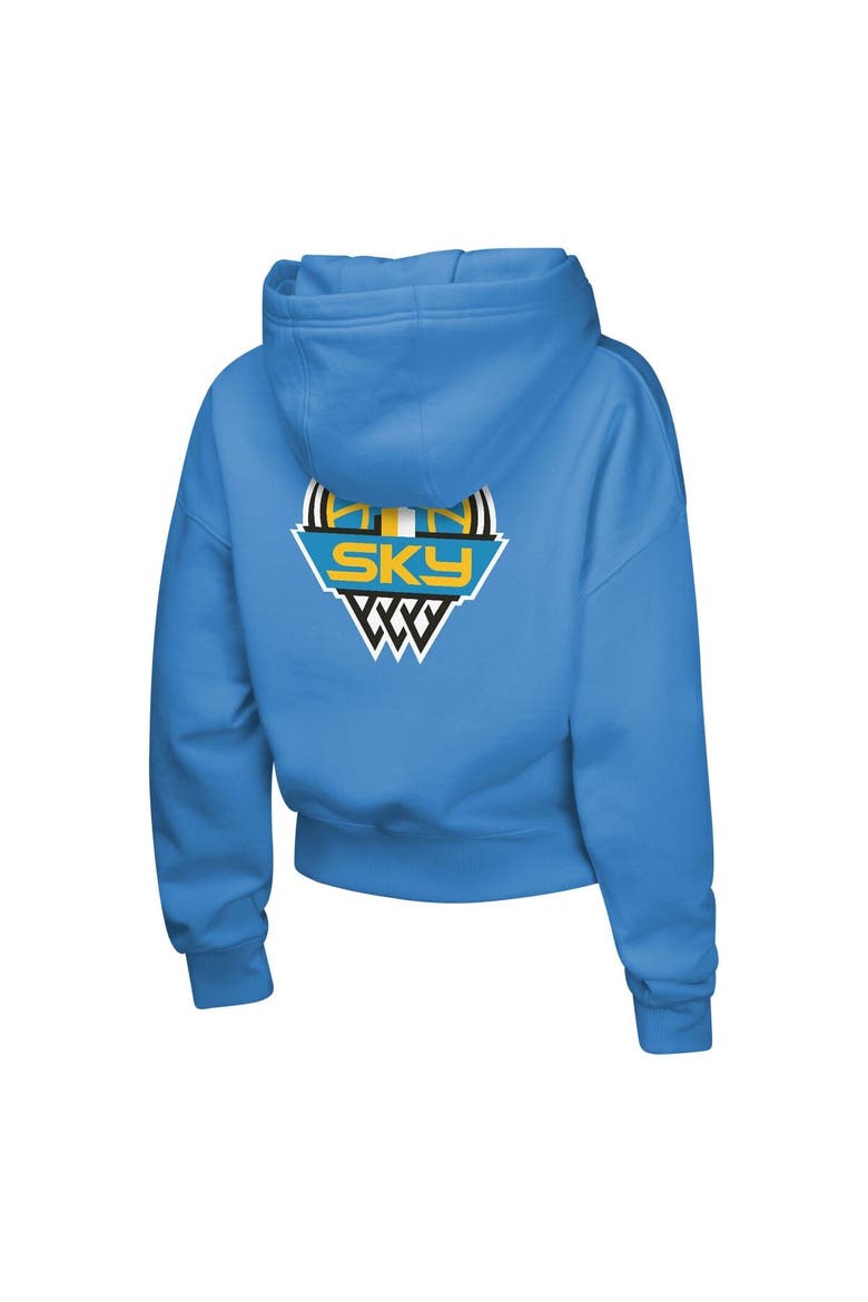 Girls Youth  Light Blue Chicago Sky Top Closer Fashion Pullover Hoodie, Alternate, color, Light Blue