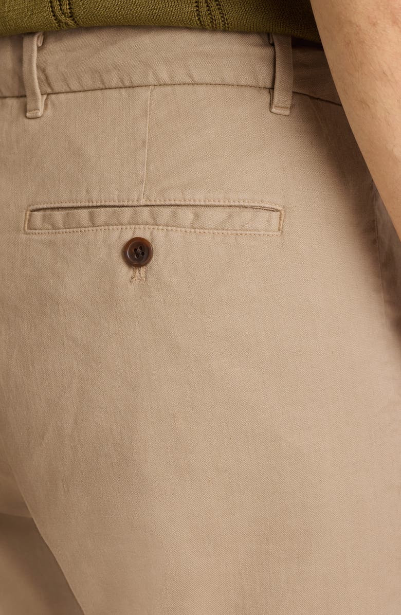 Bonobos Coastal Linen Blend Pants, Alternate, color, Khaki