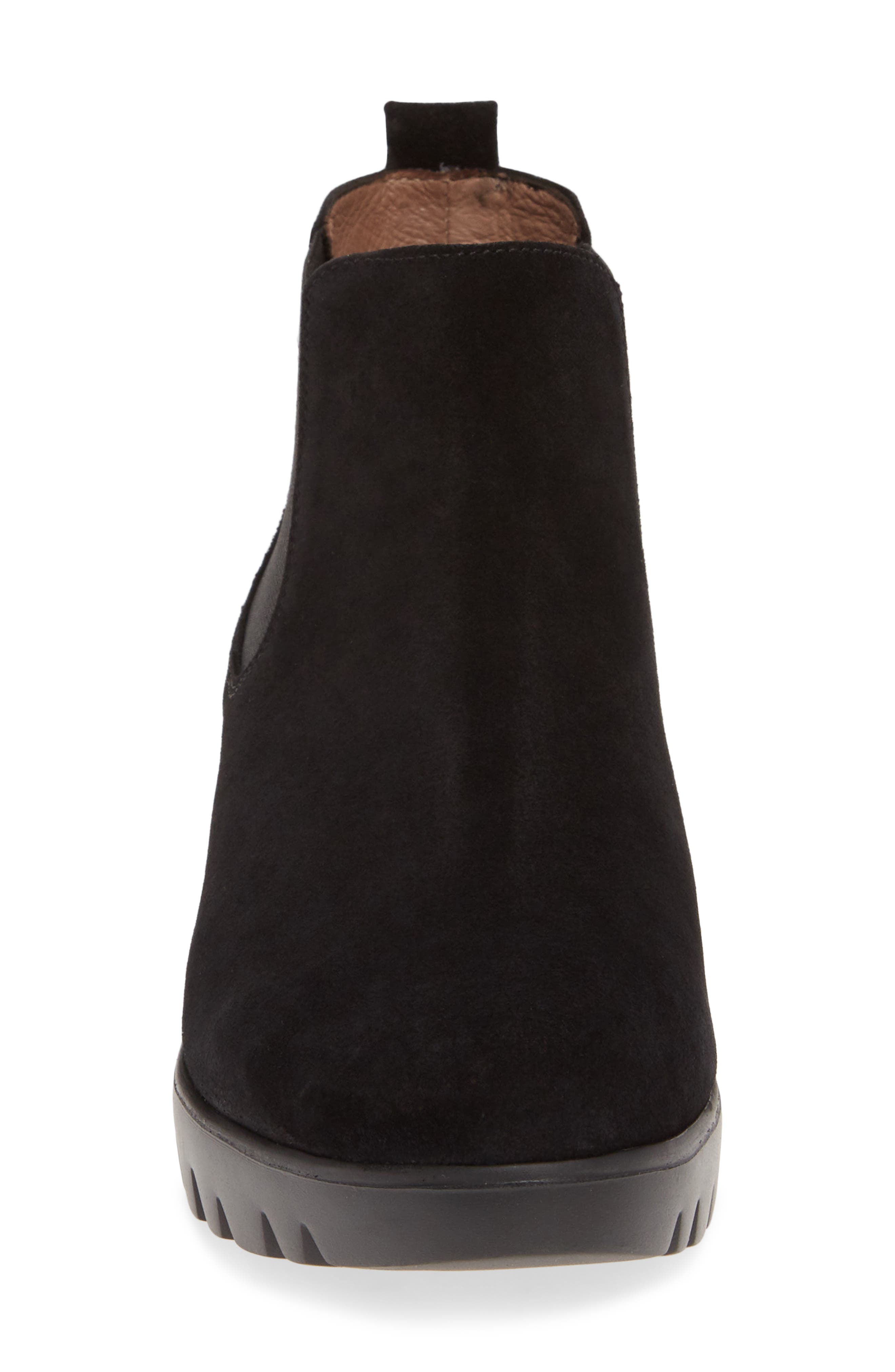 Slip-On Chelsea Boot, Alternate, color, BLACK SUEDE
