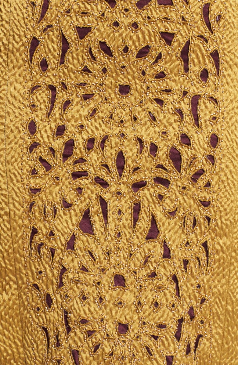 Tory Burch 'Birdie' Cotton Blend Midi Dress, Alternate, color, 