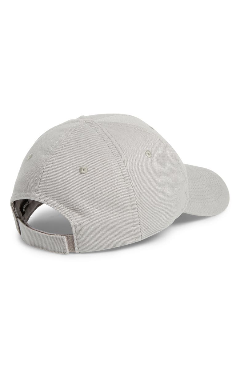 Balenciaga Embroidered Baseball Cap, Alternate, color, 