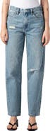 BLANKNYC The Stanton Ripped Mid Rise Tapered Jeans