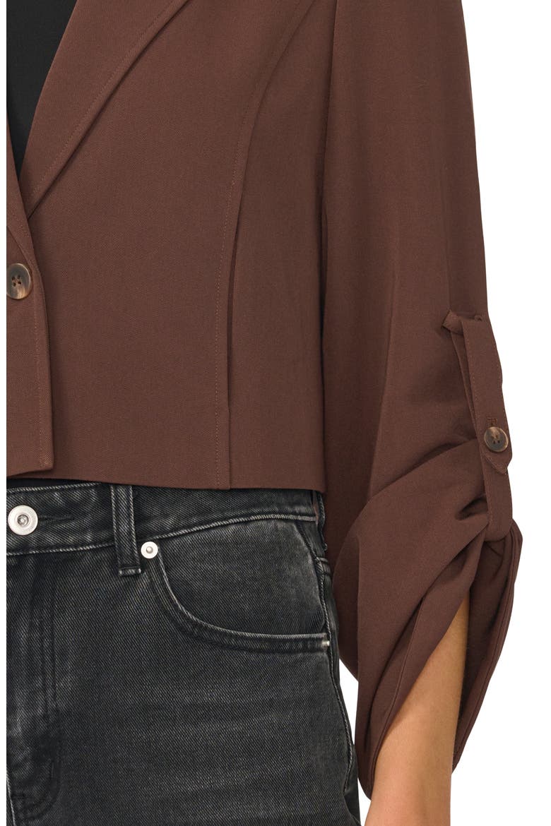 Tie Cuff Trench Jacket, Alternate, color, CAPPUCCINO