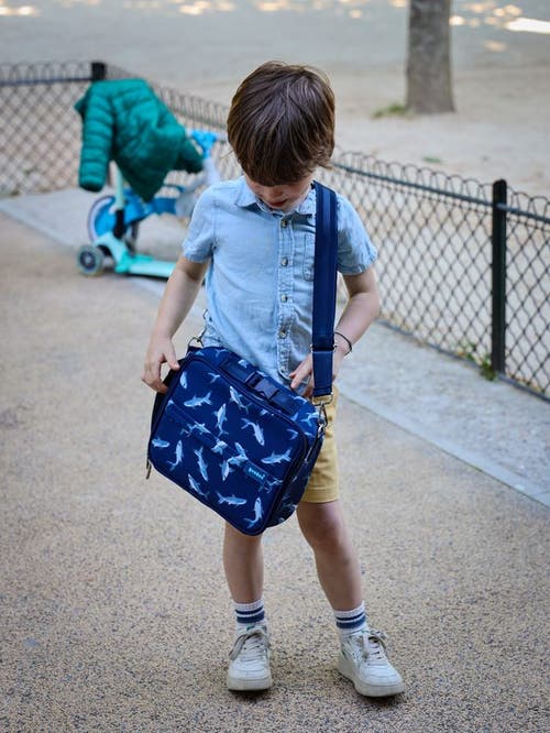 Yumbox Insulated Lunch Bag For Kids 3 Ways To Carry In Black