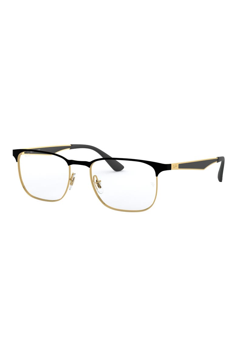 54mm Optical Glasses, Alternate, color, GOLD/ BLACK