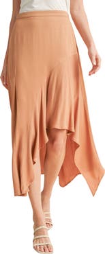 WISHLIST Asymmetric Midi Skirt