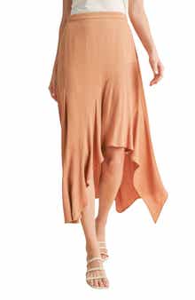 WISHLIST Asymmetric Midi Skirt