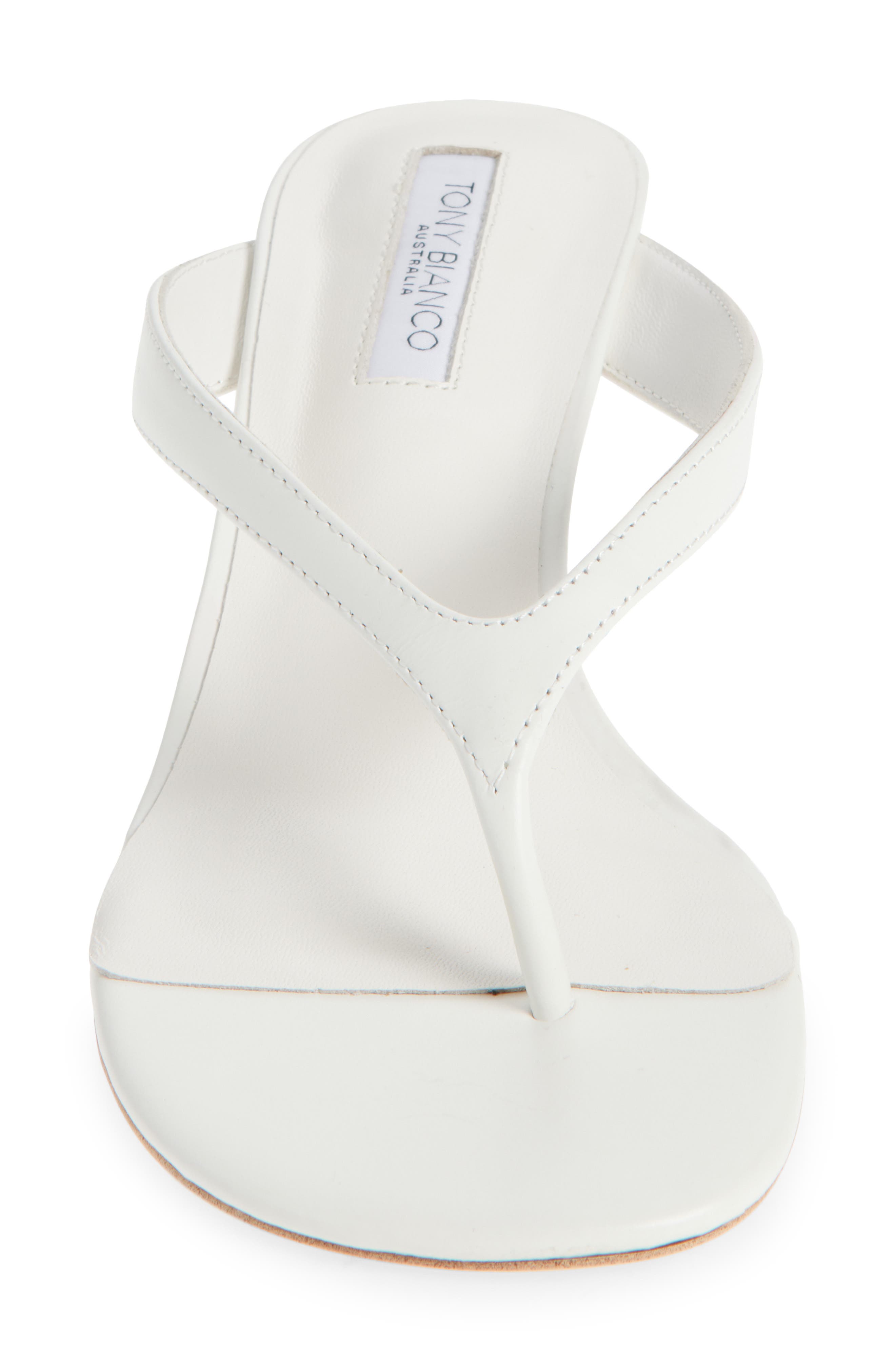 Tony Bianco Krista Sandal, Alternate, color, Milk Capretto