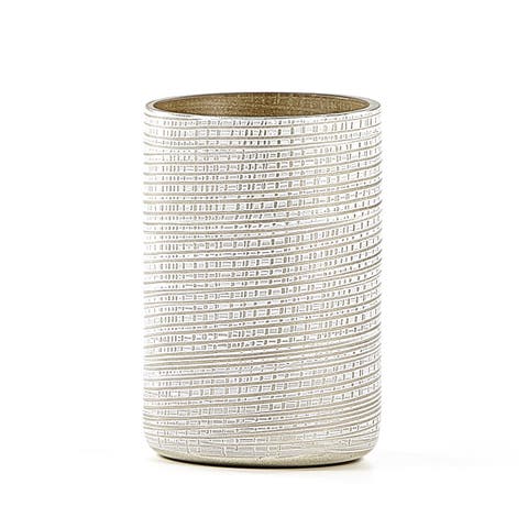 Woven Platinuminum Brush Holder