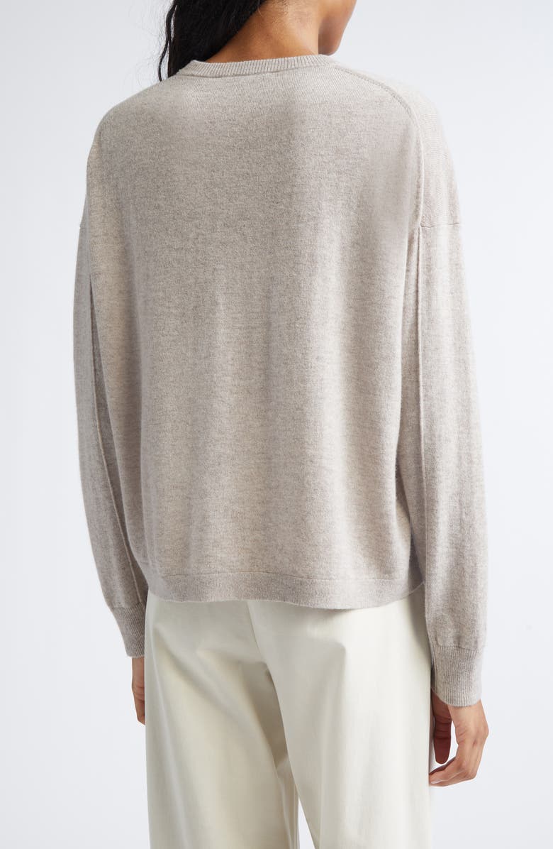 Max Mara Nebbie Wool & Cashmere Sweater, Alternate, color, Beige