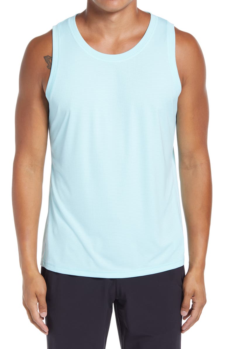 Zella Silver Tech Tank Top, Main, color, 