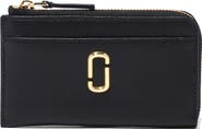 Marc Jacobs The J Marc Top Zip Card Case