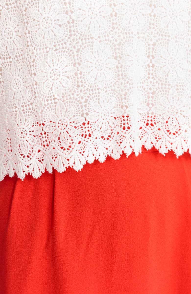 Sézane Gloria Two-in-One Dress, Alternate, color, 