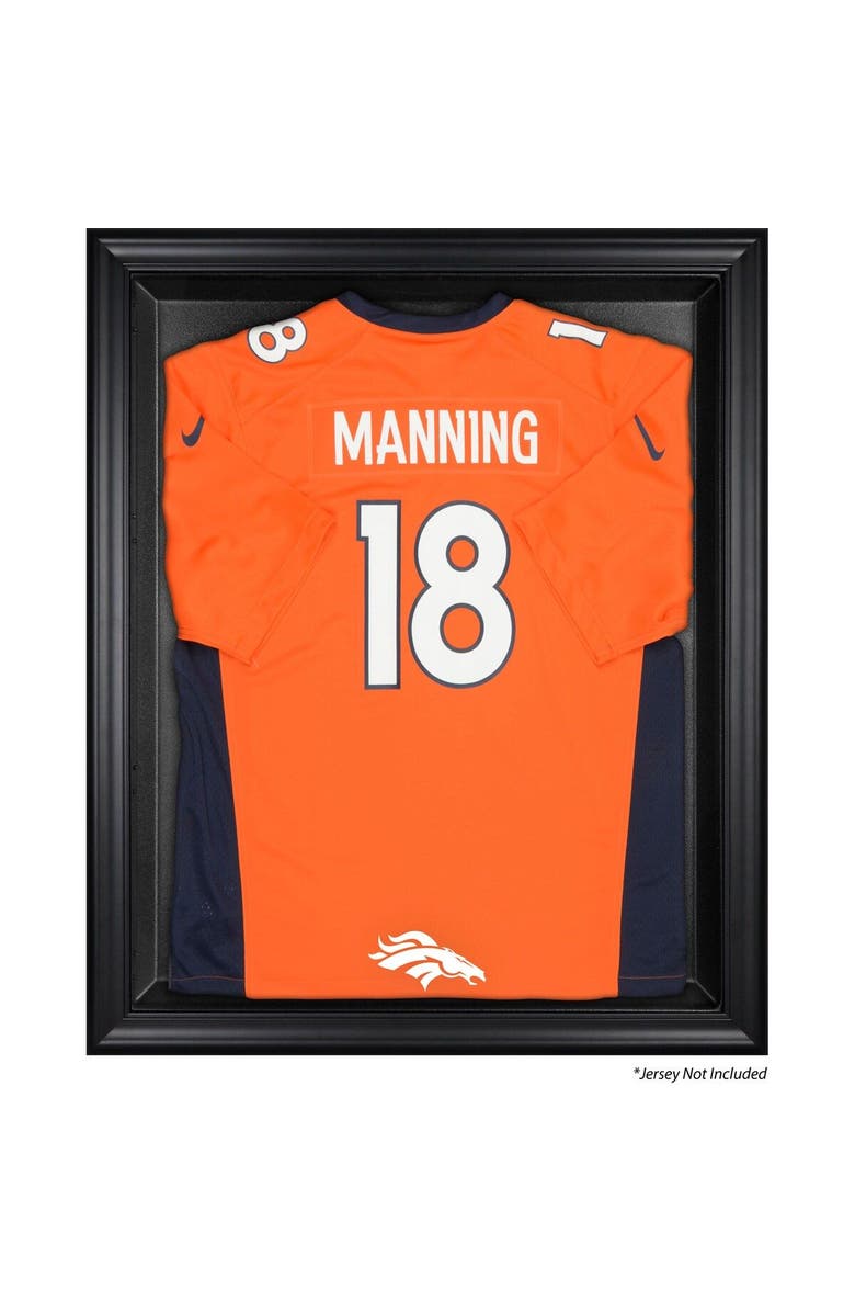 FANATICS AUTHENTIC Denver Broncos Black Framed Jersey Display Case, Main, color,