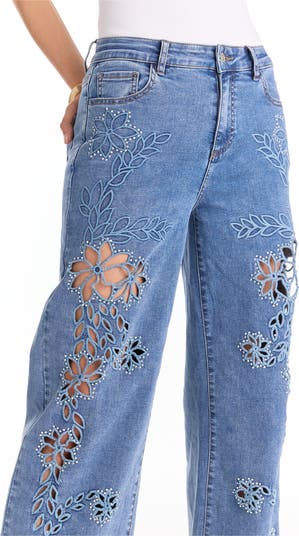 Zenya Crystal High Rise Jean
