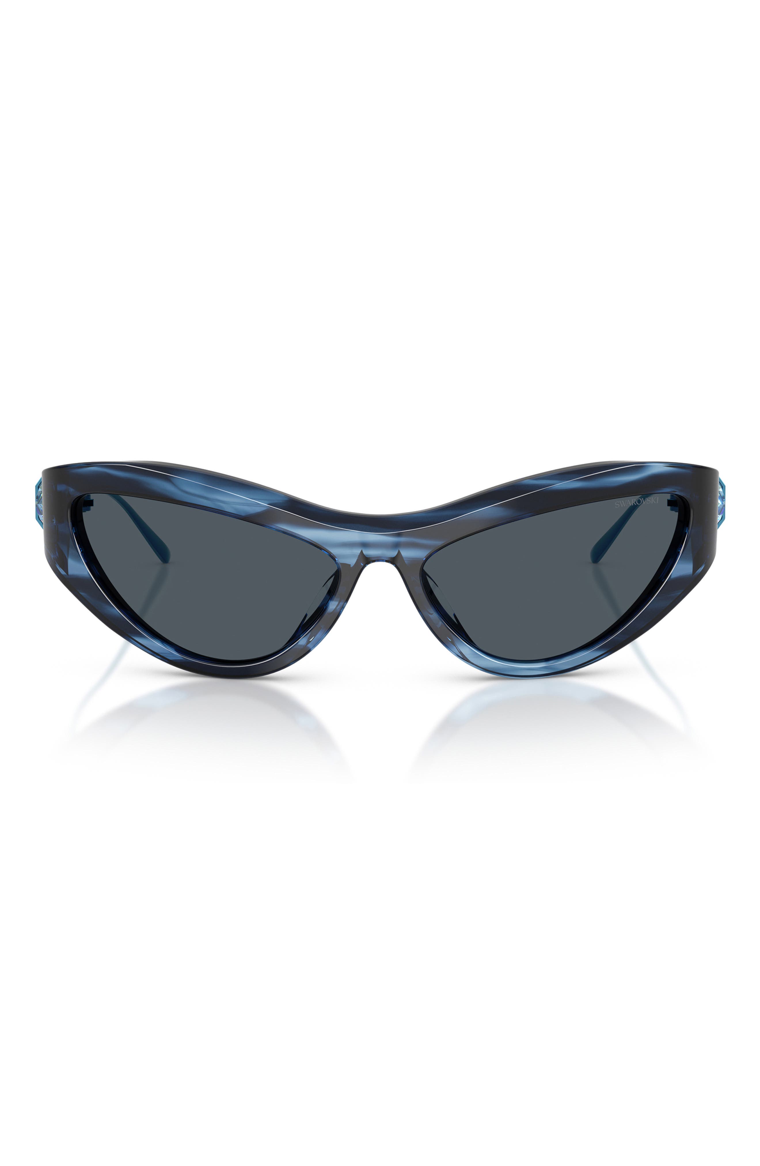 STRIPED BLUE / DARK GREY