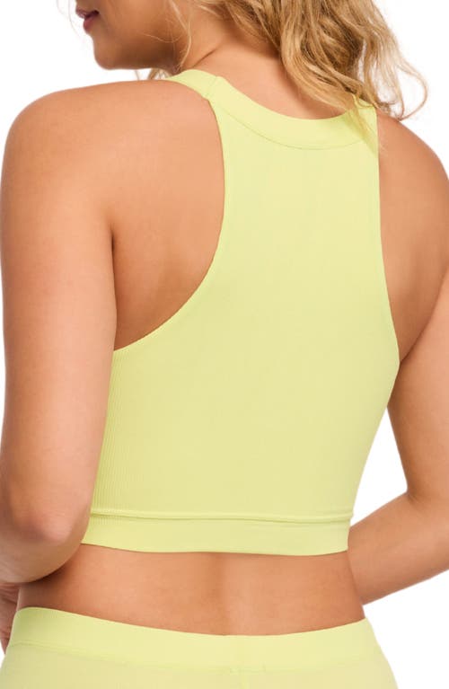 Fleur't Crop Top In Lemonade Rib