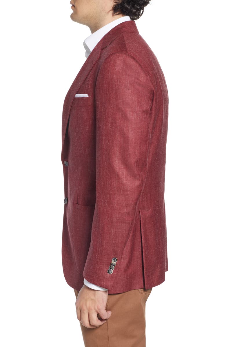Peter Millar Classic Fit Wool Blend Sport Coat, Alternate, color, 