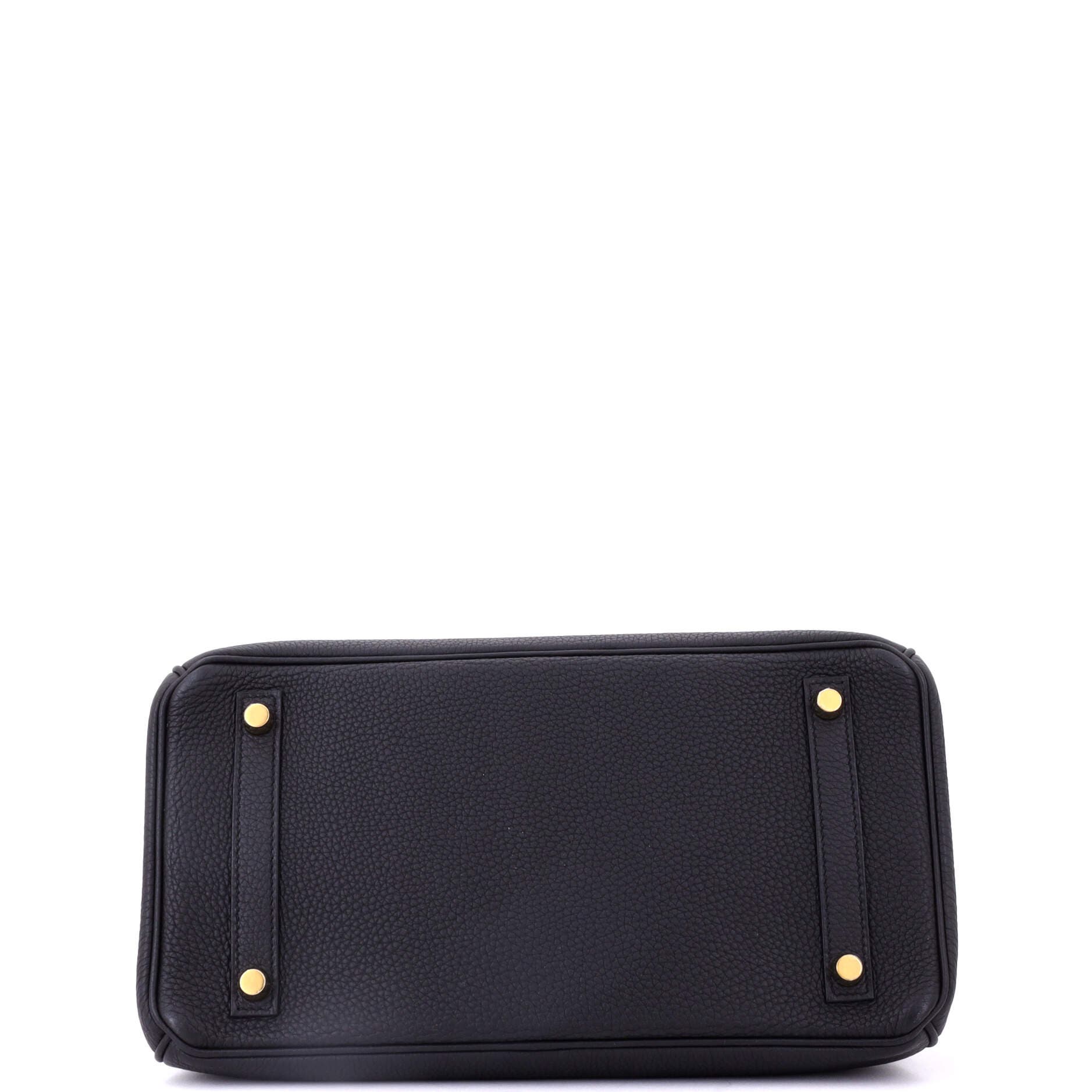 Pre-Owned Hermes Birkin Handbag Black Togo with Gold Hardware 30, Alternate, color, 