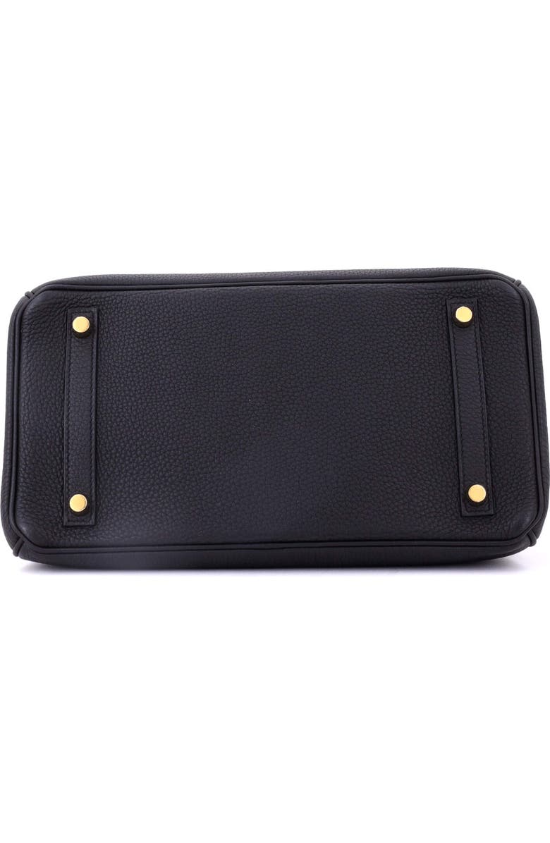 Pre-Owned Hermes Birkin Handbag Black Togo with Gold Hardware 30, Alternate, color,