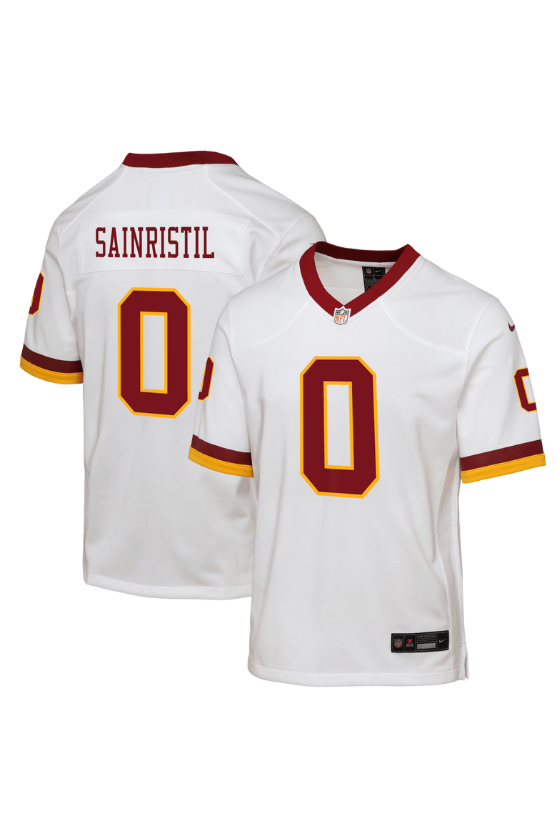 Youth Nike Mike Sainristil White Washington Commanders Alternate 2 Game Jersey, Alternate, color, White