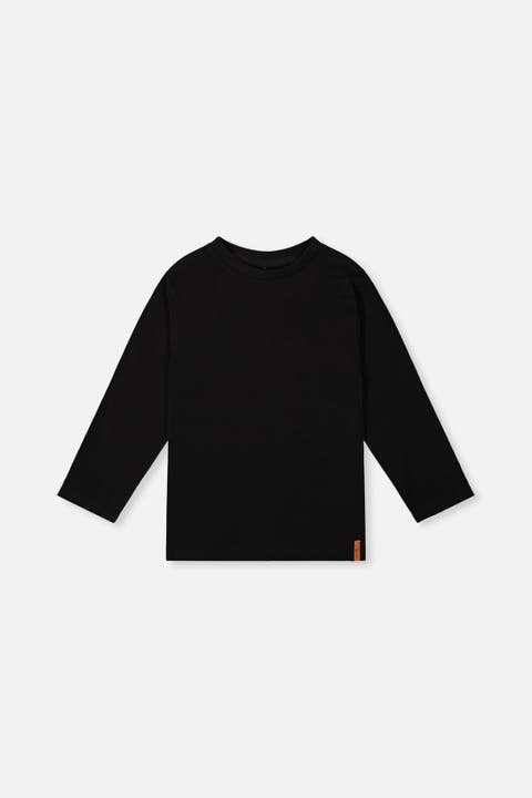 Long Sleeve Crew Neck Jersey T-Shirt