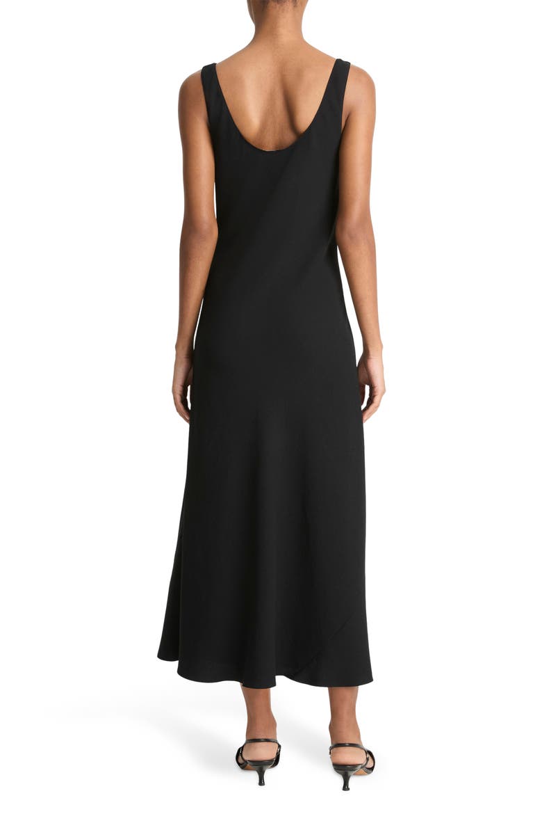 Scoop Neck Slip Dress, Alternate, color, BLACK