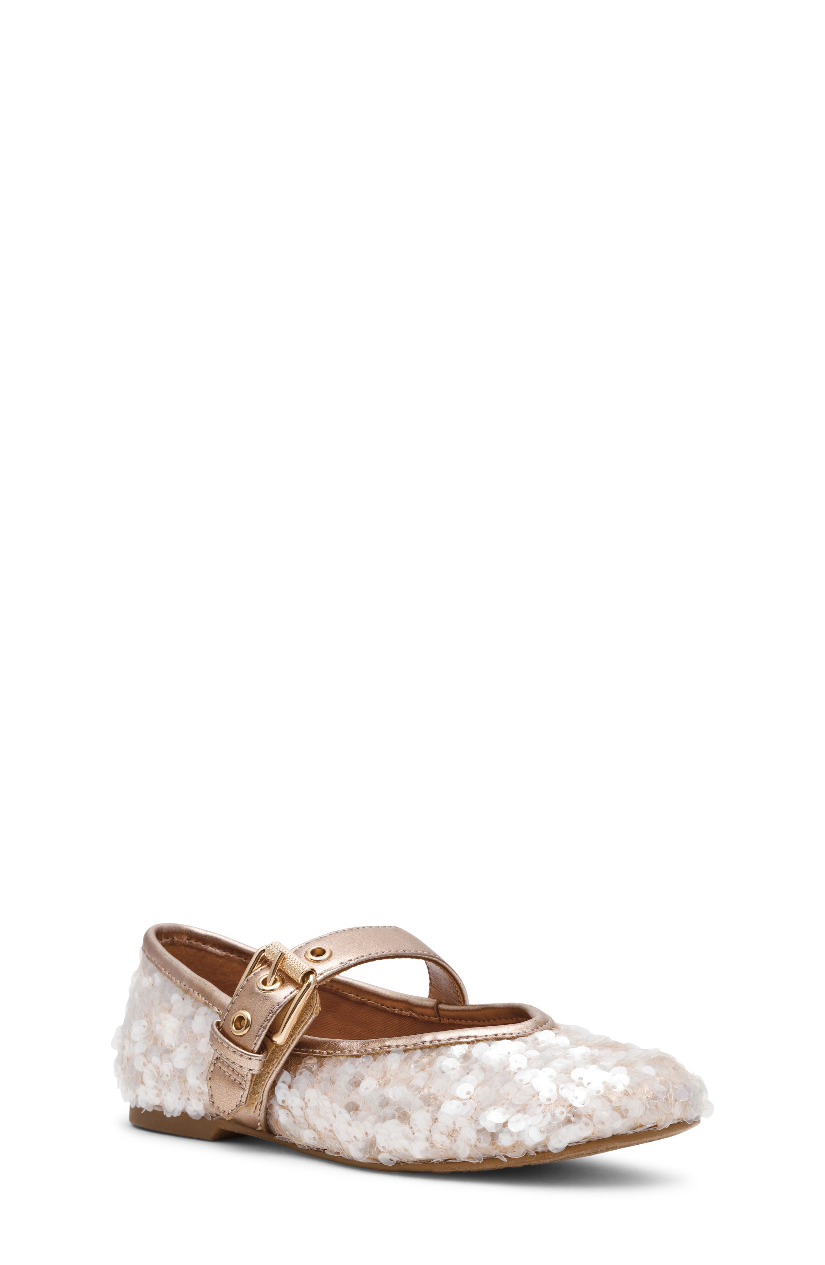 DV by Dolce Vita Kids
 Bonnie Mary Jane Flat, Main, color, Gold Shiny