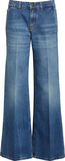 Victoria Beckham Gigi Wide Leg Jeans | Nordstrom