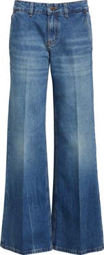 Victoria Beckham Gigi Wide Leg Jeans