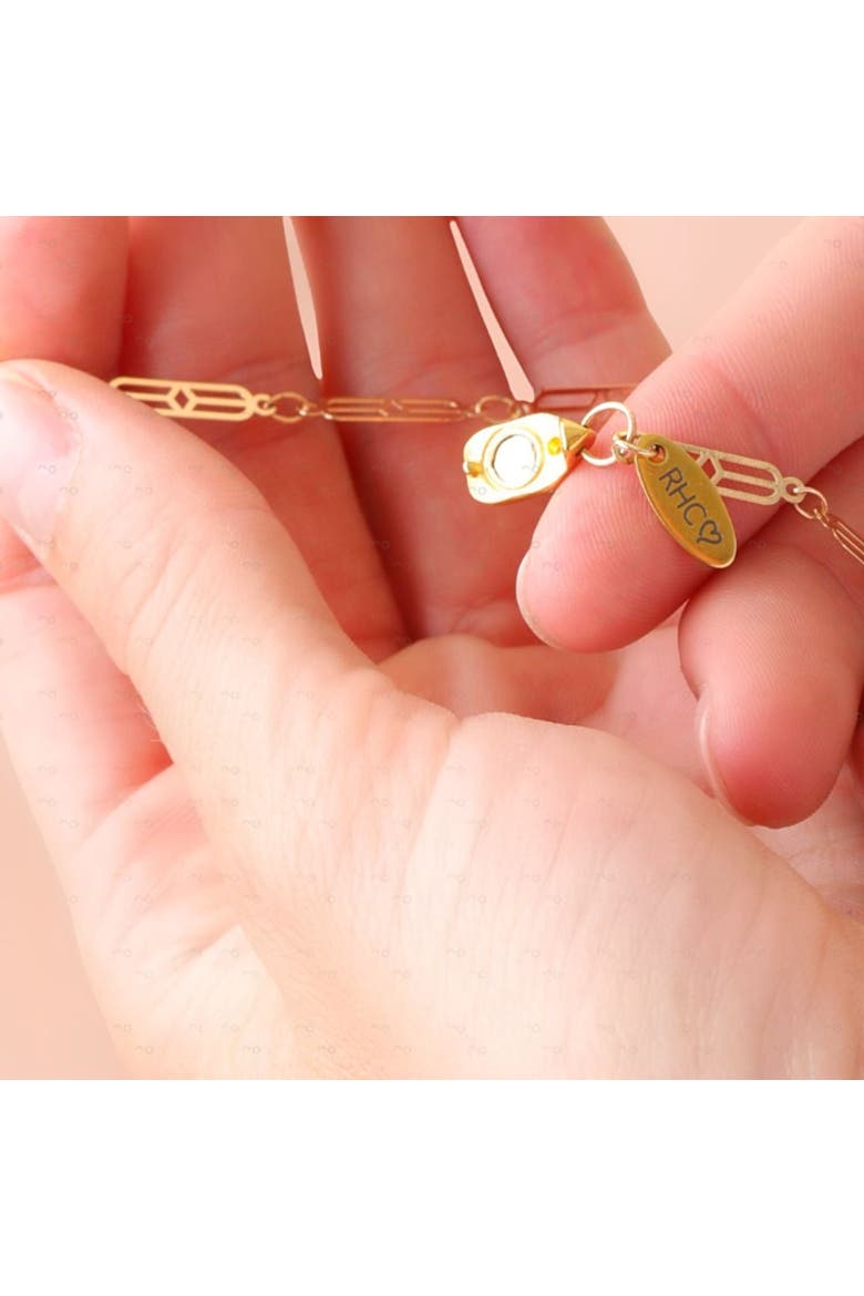 Con Amor Gold Baroque Chain Necklace, Alternate, color, Gold