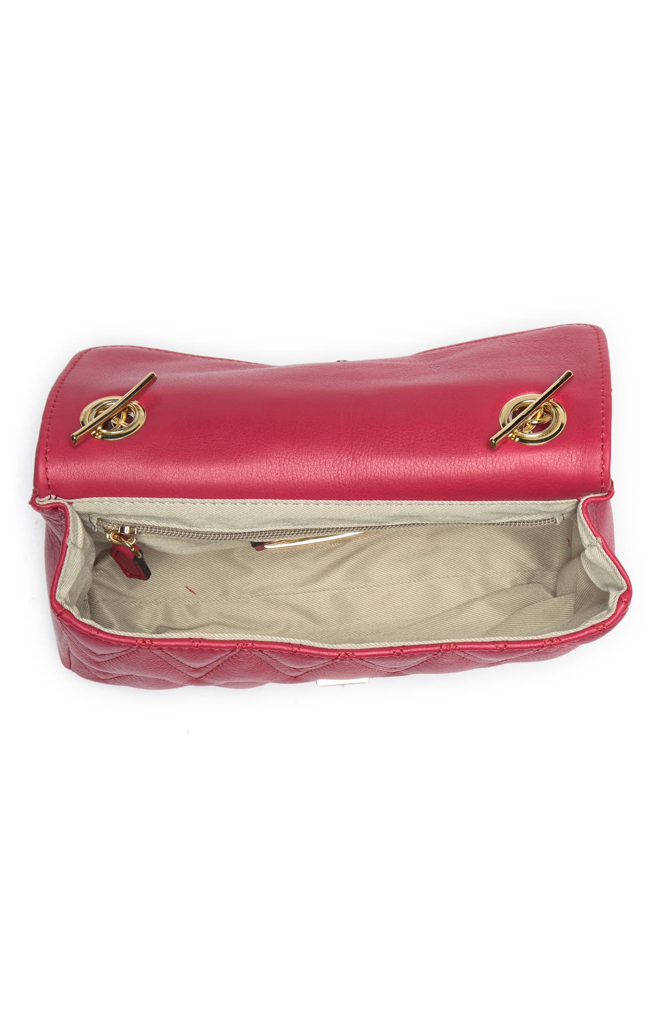 Poisson Plate Top Handle Crossbody Bag, Alternate, color, LIPSTICK RED