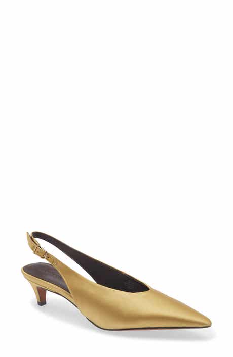 Madewell Emilie Slingback Satin Pump