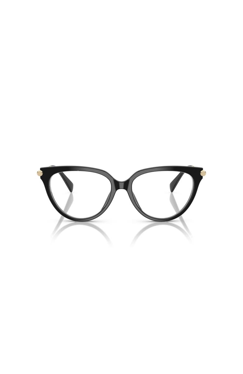 Michael Kors 51mm Cat Eye optical glasses, Alternate, color, Black